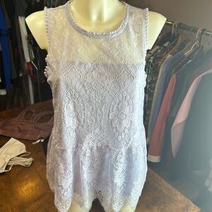 Crochet Top Junior Size L